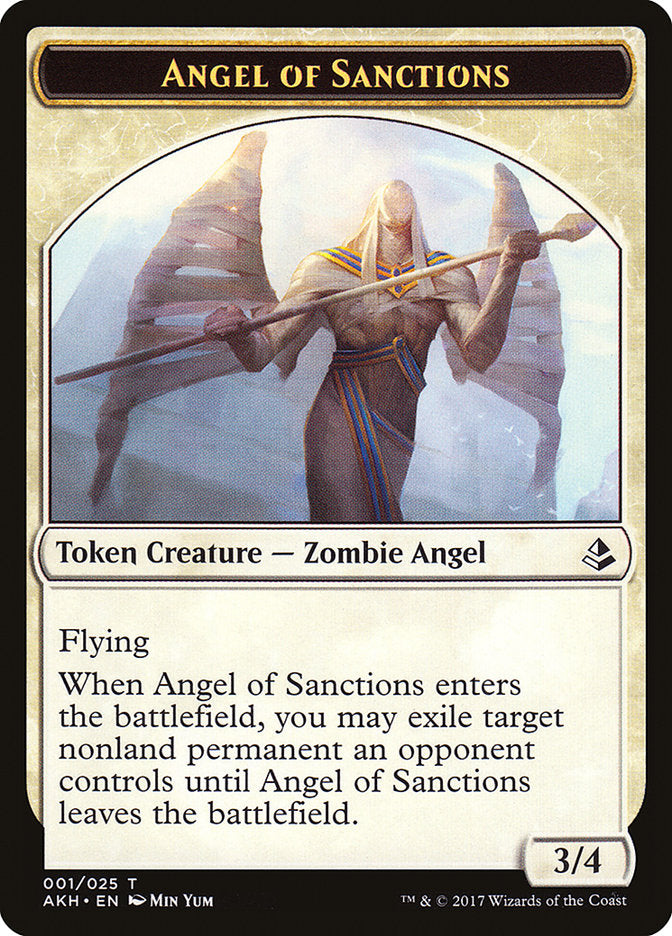 Angel of Sanctions // Drake Double-Sided Token [Amonkhet Tokens] | The CG Realm