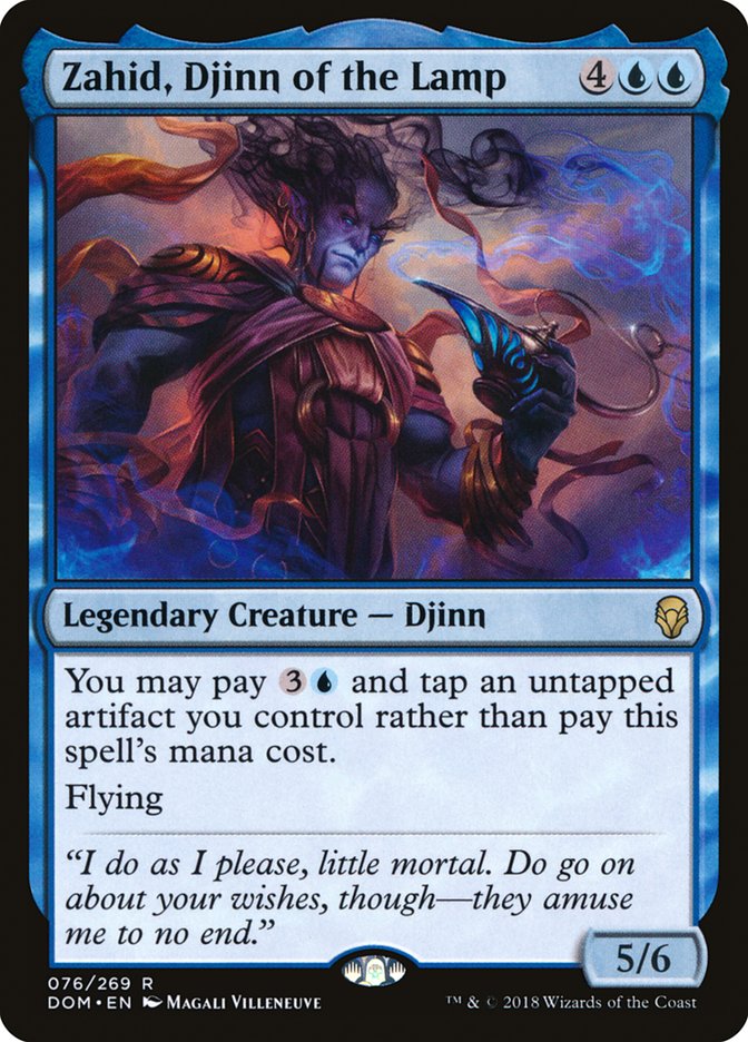 Zahid, Djinn of the Lamp [Dominaria] | The CG Realm