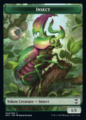 Ogre // Insect Double-Sided Token [Streets of New Capenna Commander Tokens] | The CG Realm