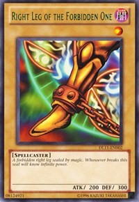 Right Leg of the Forbidden One (Green) [DL11-EN002]