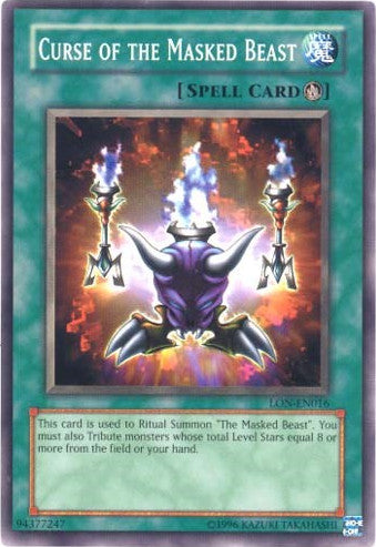 Curse of the Masked Beast [LON-EN016] Common | The CG Realm