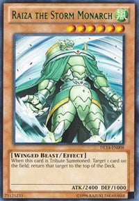 Raiza the Storm Monarch (Green) [DL14-EN008]