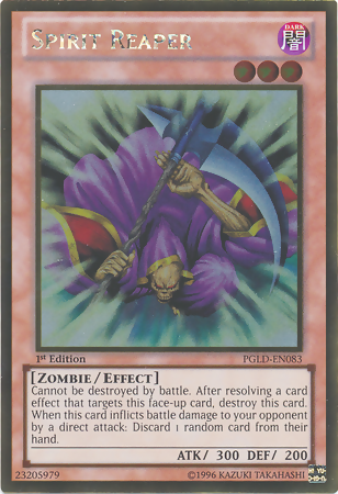 Spirit Reaper [PGLD-EN083] Gold Rare | The CG Realm