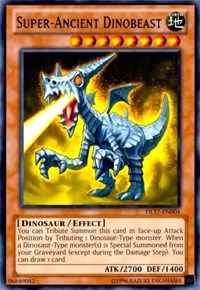 Super-Ancient Dinobeast (Blue) [DL17-EN004] | The CG Realm