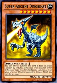 Super-Ancient Dinobeast (Green) [DL17-EN004] | The CG Realm