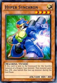 Hyper Synchron (Blue) [DL17-EN006] | The CG Realm
