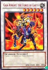 Gaia Knight, the Force of Earth (Red) [DL17-EN011]