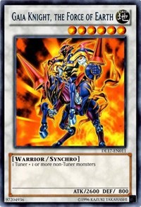 Gaia Knight, the Force of Earth (Blue) [DL17-EN011]