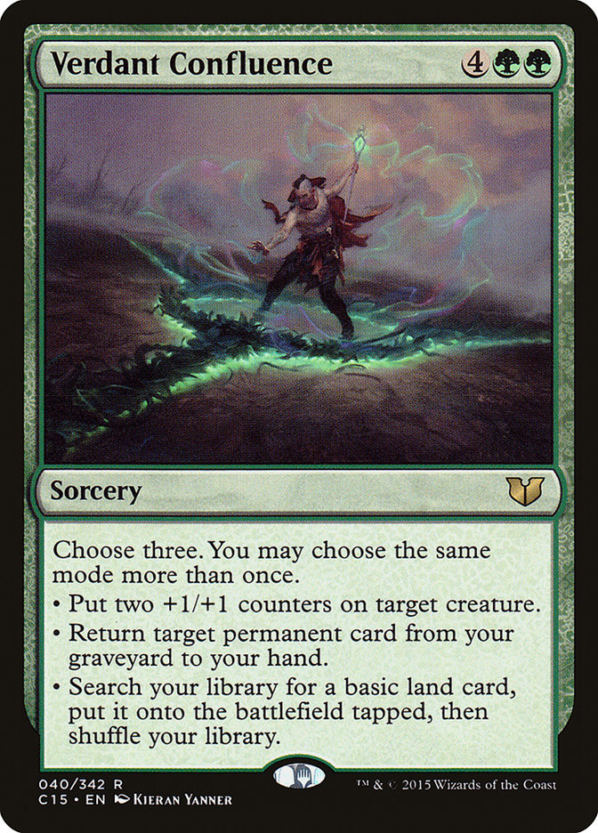 Verdant Confluence [Commander 2015] | The CG Realm