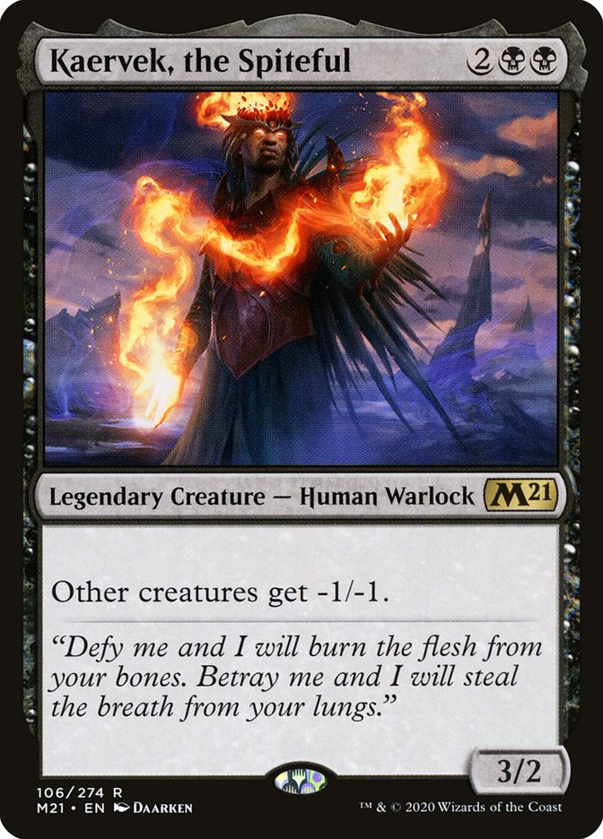 Kaervek, the Spiteful [Core Set 2021] | The CG Realm