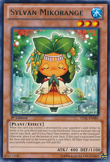 Sylvan Mikorange [LVAL-EN081] Rare | The CG Realm