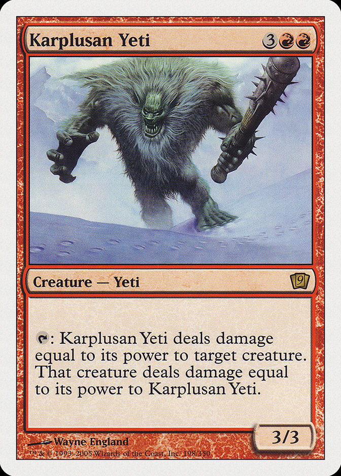 Karplusan Yeti [Ninth Edition] | The CG Realm