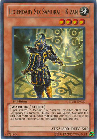Legendary Six Samurai - Kizan [STOR-EN020] Super Rare | The CG Realm