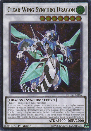Clear Wing Synchro Dragon (UTR) [CROS-EN046] Ultimate Rare | The CG Realm