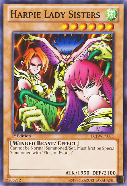 Harpie Lady Sisters [LCJW-EN085] Common | The CG Realm
