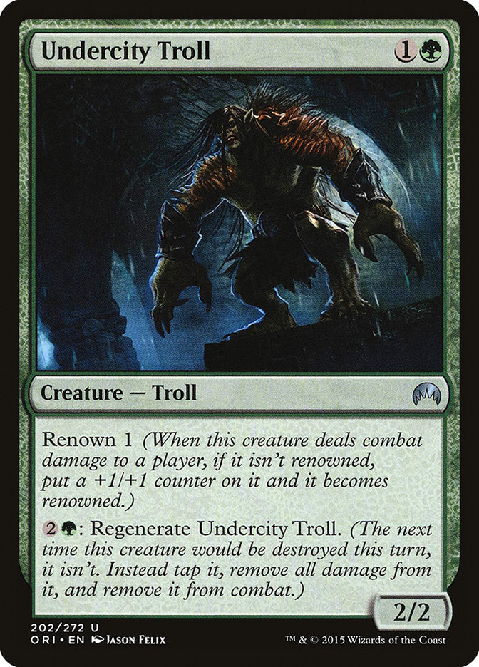 Undercity Troll [Magic Origins] | The CG Realm