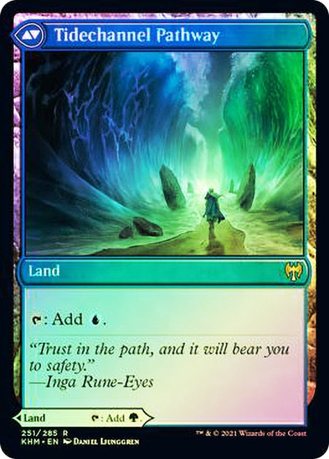 Barkchannel Pathway // Tidechannel Pathway [Kaldheim Prerelease Promos] | The CG Realm