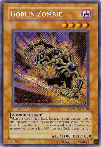Goblin Zombie [PTDN-EN098] Secret Rare | The CG Realm