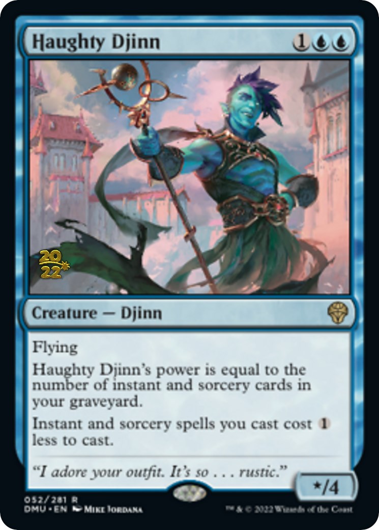 Haughty Djinn [Dominaria United Prerelease Promos] | The CG Realm