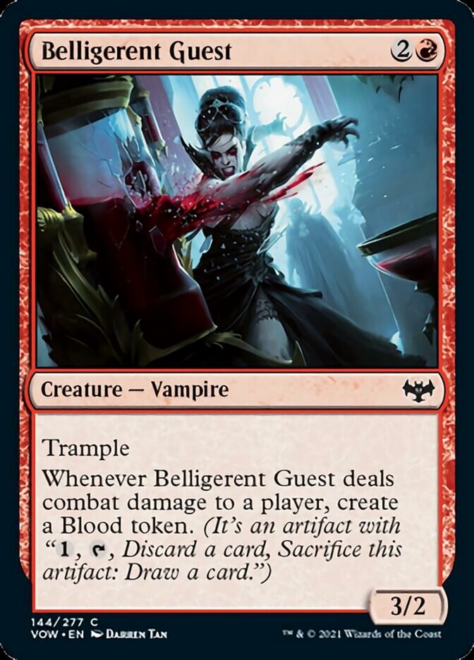 Belligerent Guest [Innistrad: Crimson Vow] | The CG Realm