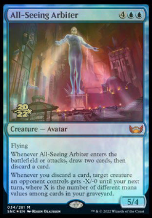 All-Seeing Arbiter [Streets of New Capenna Prerelease Promos] | The CG Realm