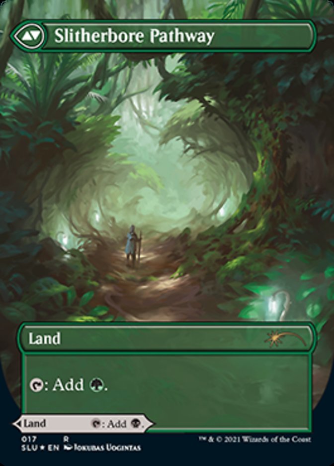Darkbore Pathway (Borderless) (SLU-017) - Secret Lair: Ultimate Edition: (Showcase) Foil