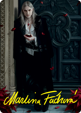 Sorin the Mirthless 1 Art Card (Gold-Stamped Signature) [Innistrad: Crimson Vow Art Series] | The CG Realm