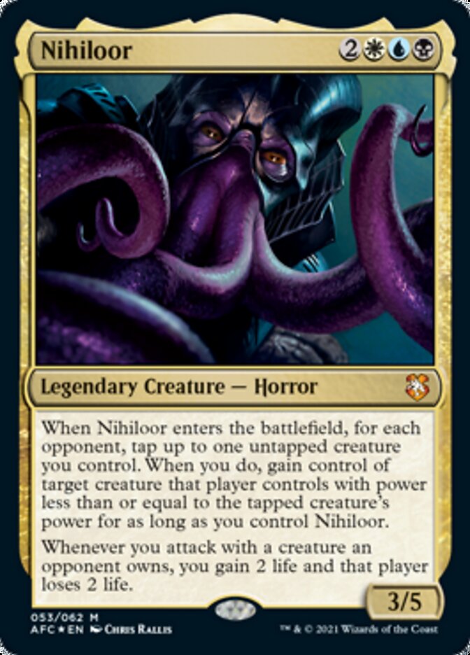 Nihiloor [Dungeons & Dragons: Adventures in the Forgotten Realms Commander] | The CG Realm