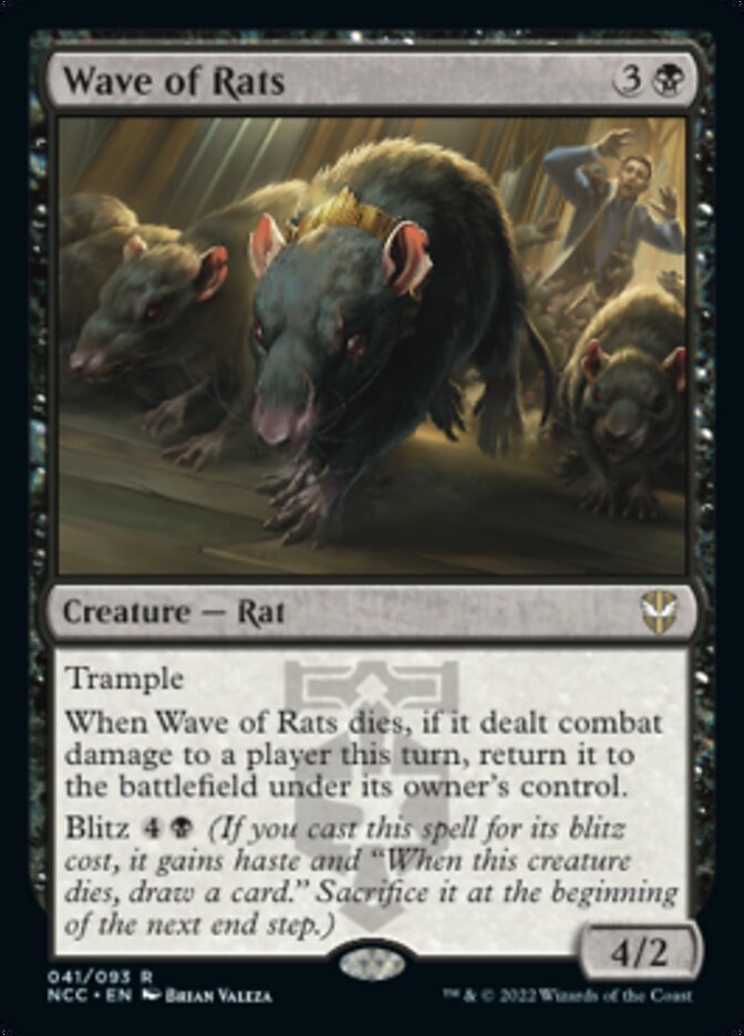 Wave of Rats [Streets of New Capenna Commander] | The CG Realm
