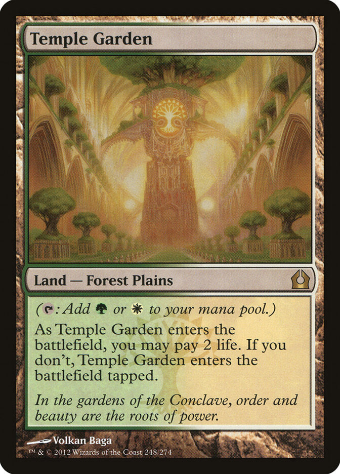 Temple Garden [Return to Ravnica] | The CG Realm