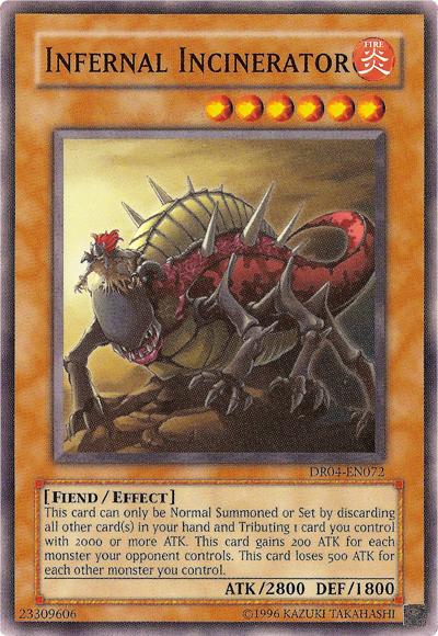 Infernal Incinerator [DR04-EN072] Common | The CG Realm