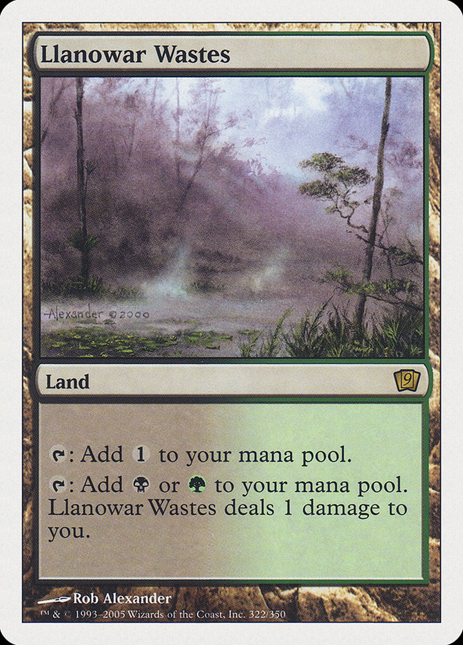 Llanowar Wastes [Ninth Edition] | The CG Realm