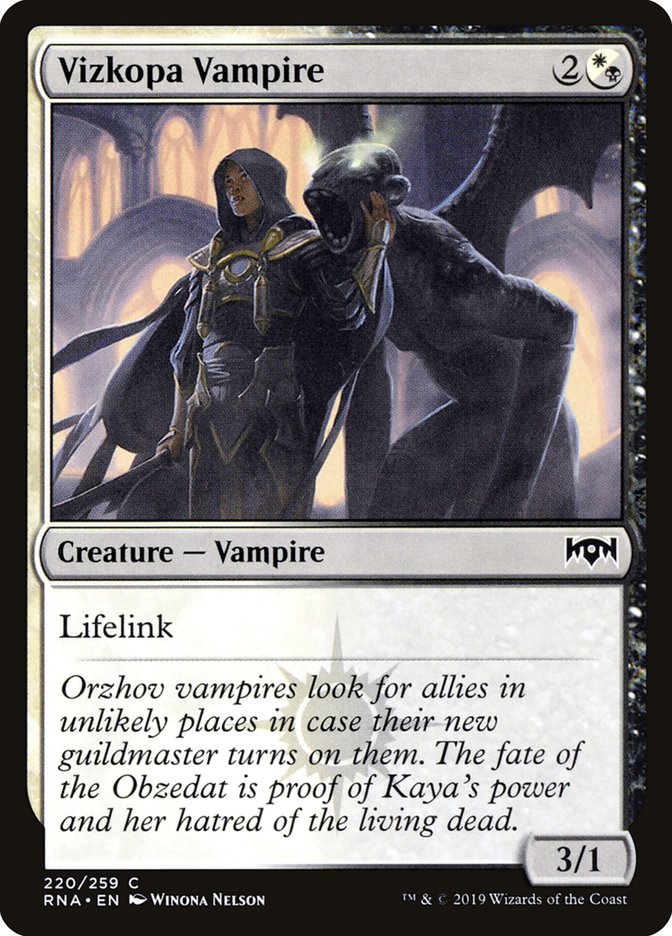 Vizkopa Vampire [Ravnica Allegiance] | The CG Realm