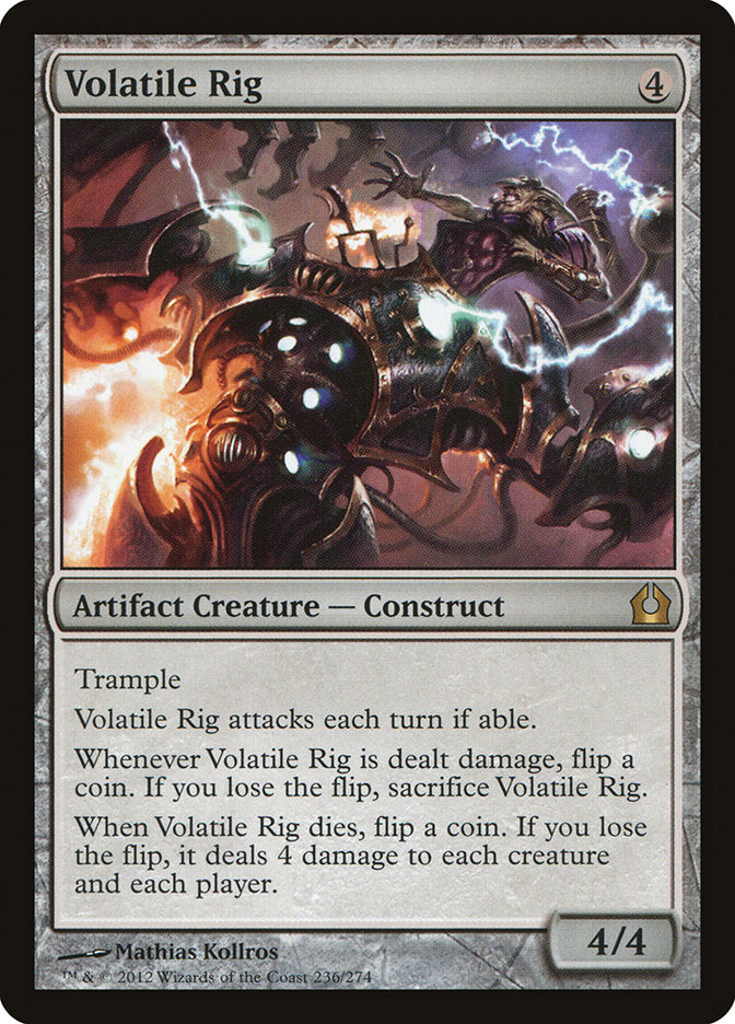 Volatile Rig [Return to Ravnica] | The CG Realm