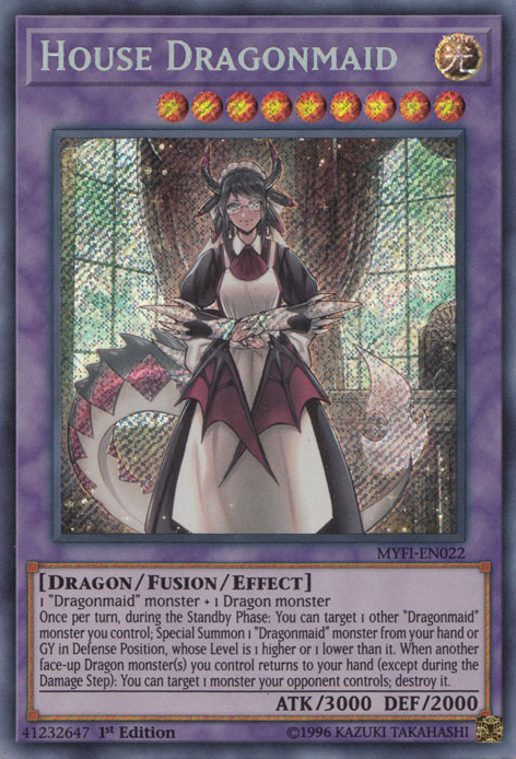 House Dragonmaid [MYFI-EN022] Secret Rare | The CG Realm