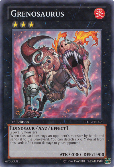 Grenosaurus [BP01-EN026] Rare | The CG Realm