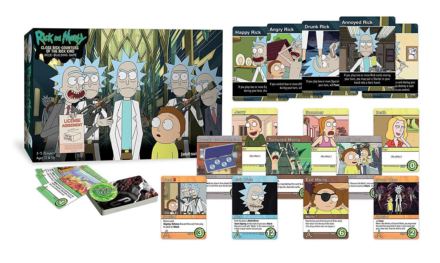 Rick And Morty: Close Rick-Counters Of The Rick Kind - Deck Building Game | The CG Realm