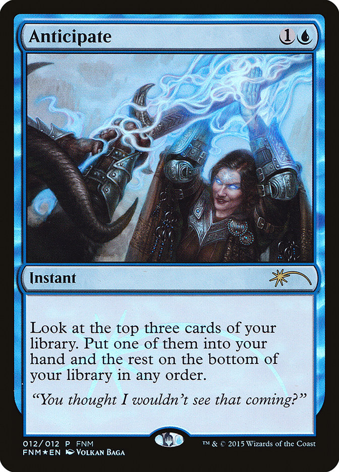 Anticipate [Friday Night Magic 2015] | The CG Realm