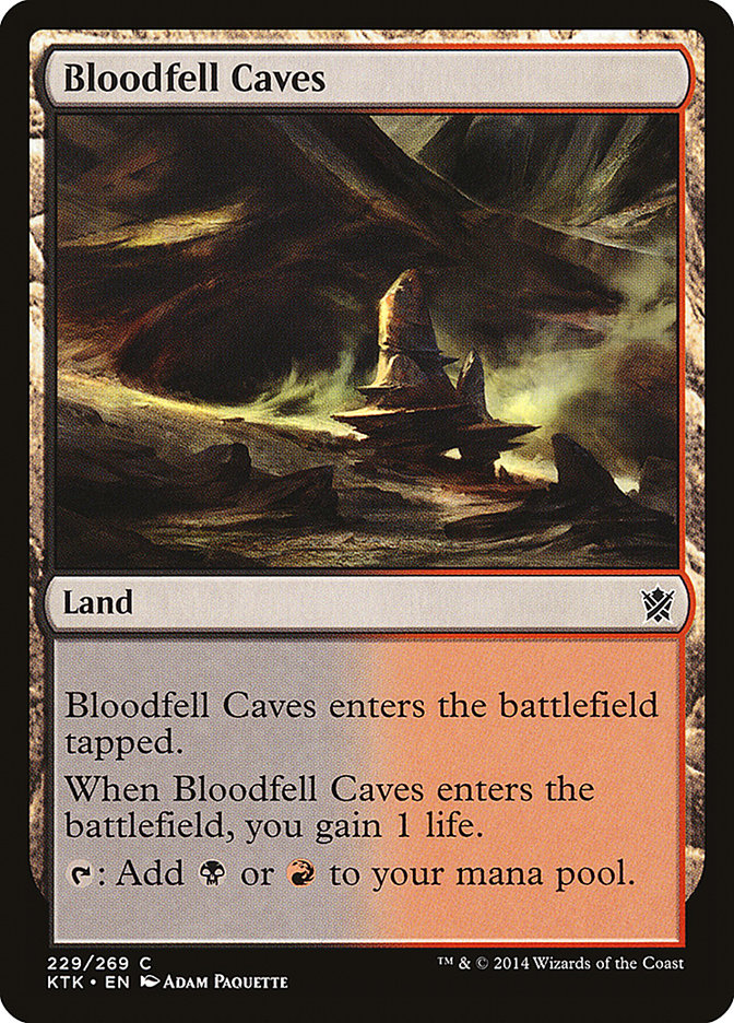 Bloodfell Caves [Khans of Tarkir] | The CG Realm
