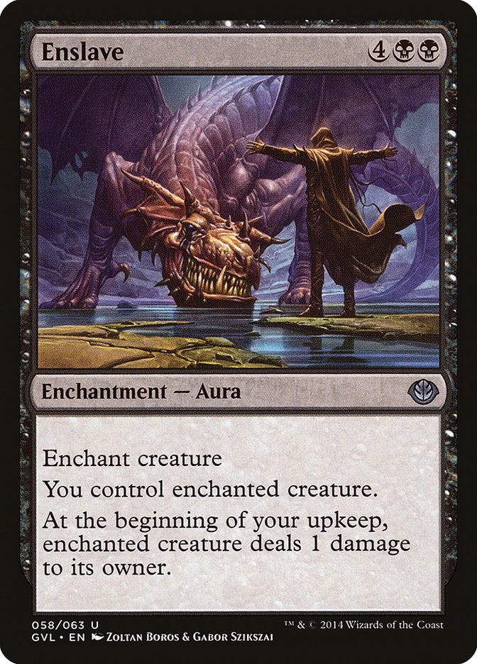 Enslave (Garruk vs. Liliana) [Duel Decks Anthology] | The CG Realm