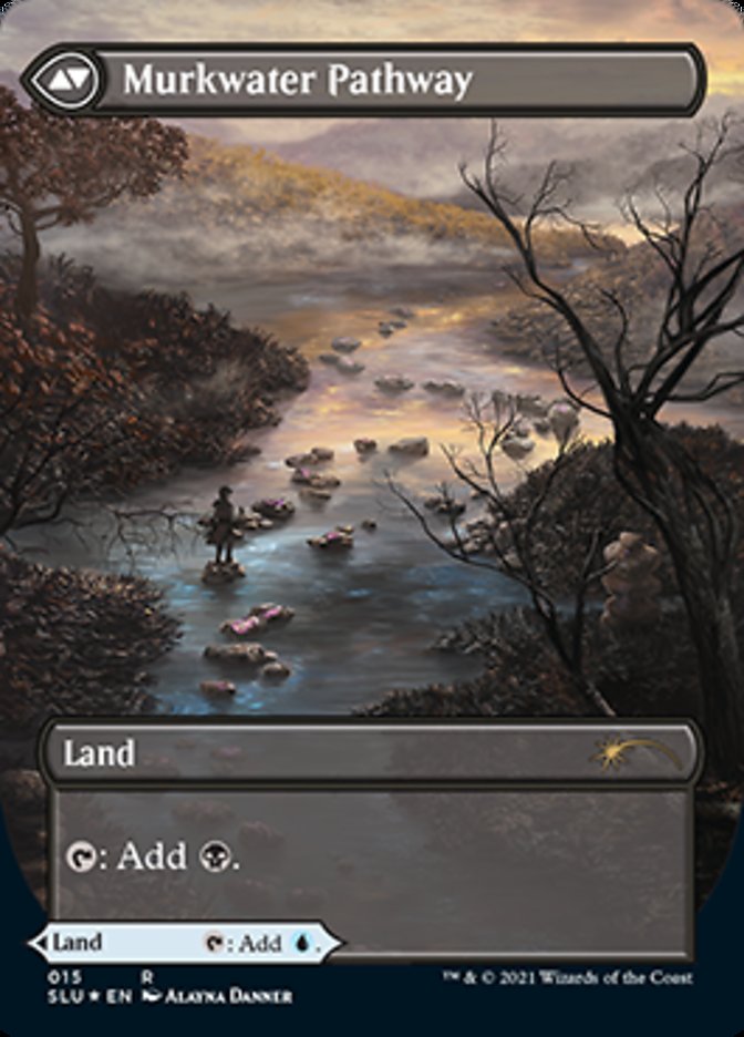 Clearwater Pathway (Borderless) (SLU-015) - Secret Lair: Ultimate Edition: (Showcase) Foil