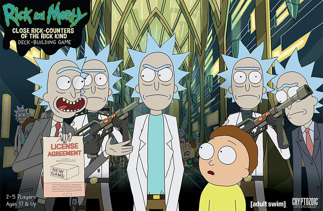 Rick And Morty: Close Rick-Counters Of The Rick Kind - Deck Building Game