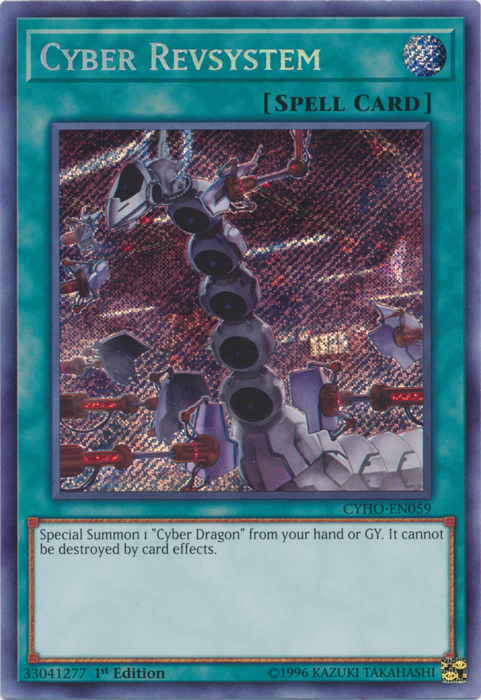 Cyber Revsystem [CYHO-EN059] Secret Rare | The CG Realm