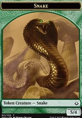 Snake // Zombie Double-Sided Token [Hour of Devastation Tokens] | The CG Realm