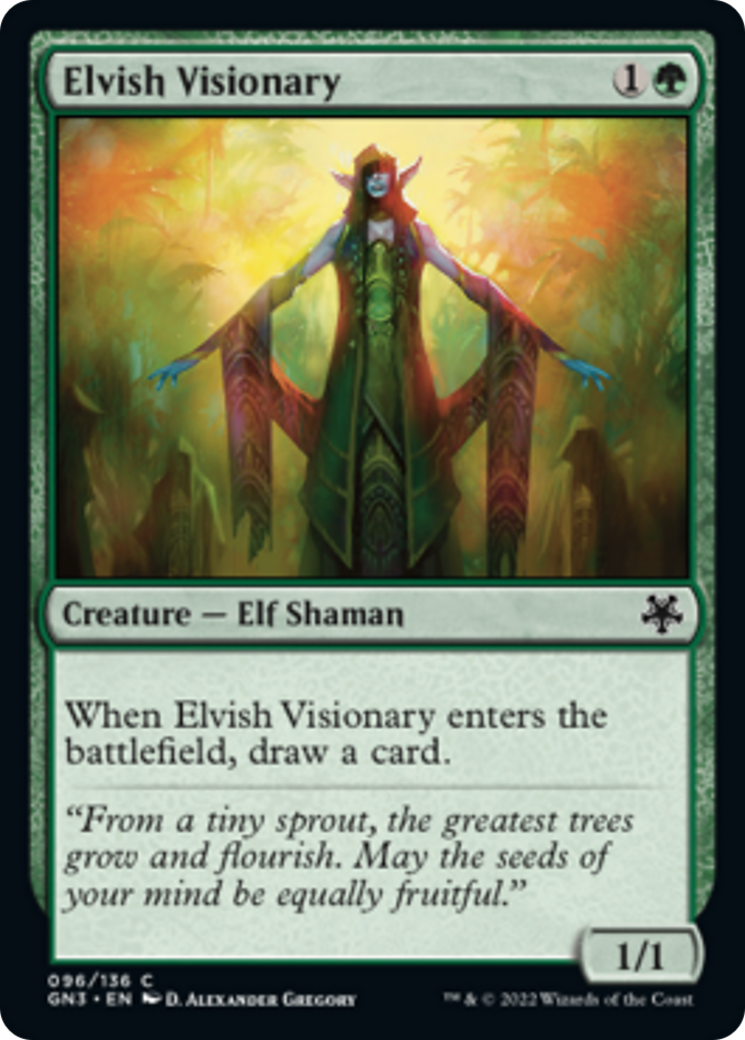 Elvish Visionary [Game Night: Free-for-All] | The CG Realm