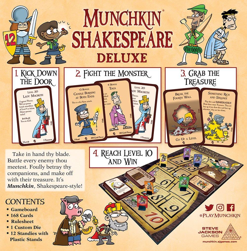 Munchkin Shakespeare Deluxe | The CG Realm