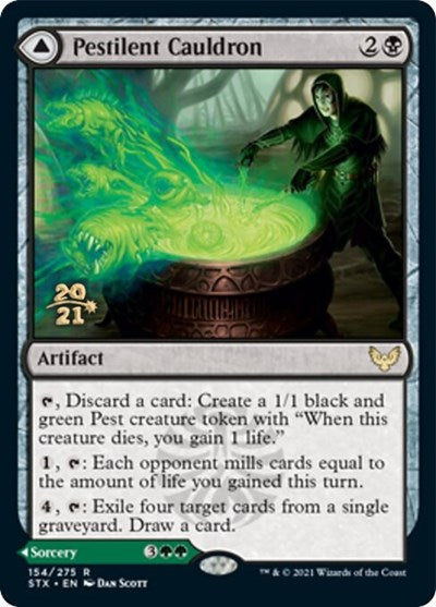 Pestilent Cauldron (PRE-154S) - Strixhaven: School of Mages Promos Foil