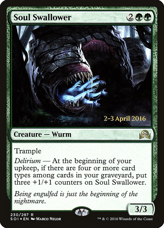 Soul Swallower [Shadows over Innistrad Prerelease Promos] | The CG Realm