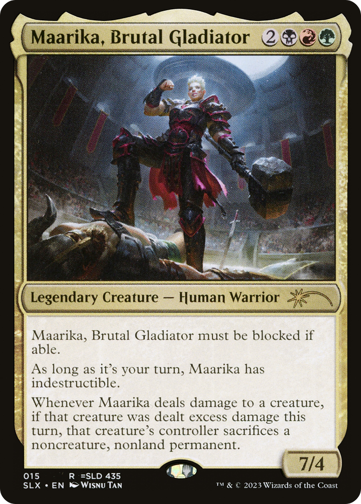 Maarika, Brutal Gladiator [Secret Lair: Universes Within] | The CG Realm