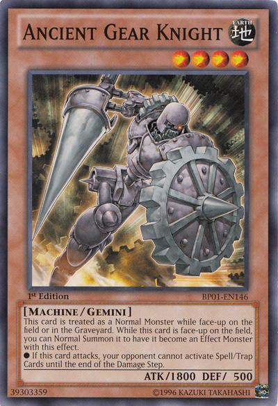 Ancient Gear Knight [BP01-EN146] Common | The CG Realm